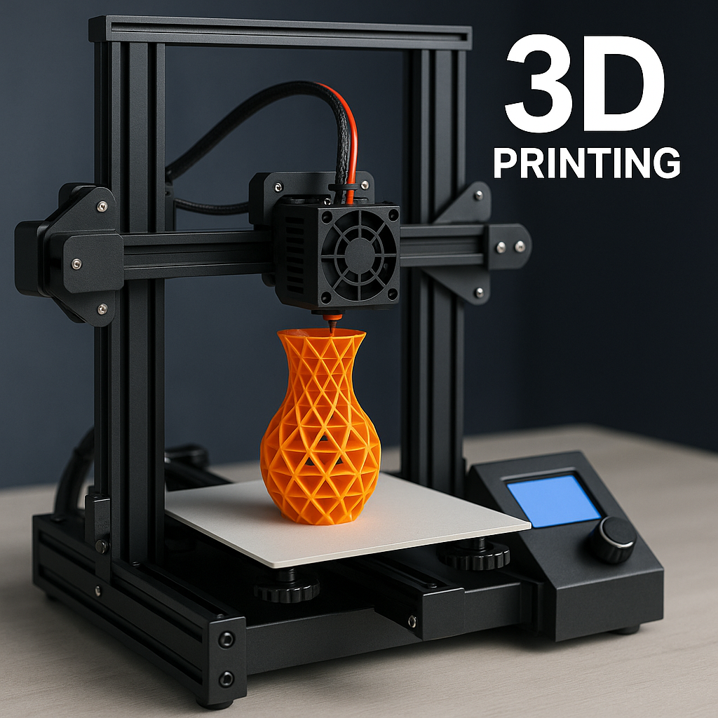 Martinez Tech - Impresora 3D profesional con objeto impreso